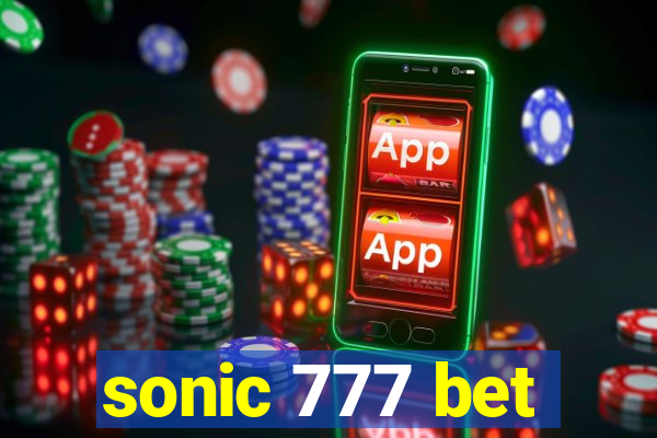 sonic 777 bet